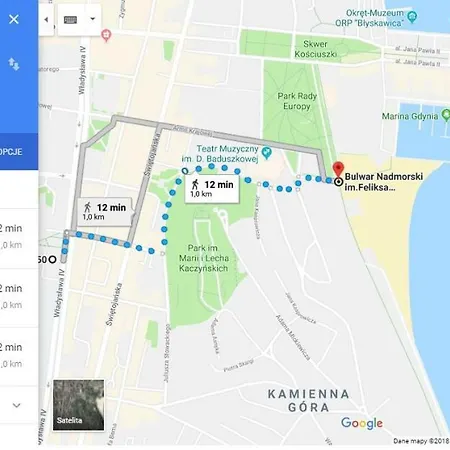 Apartament City Sea View アパート グディニャ